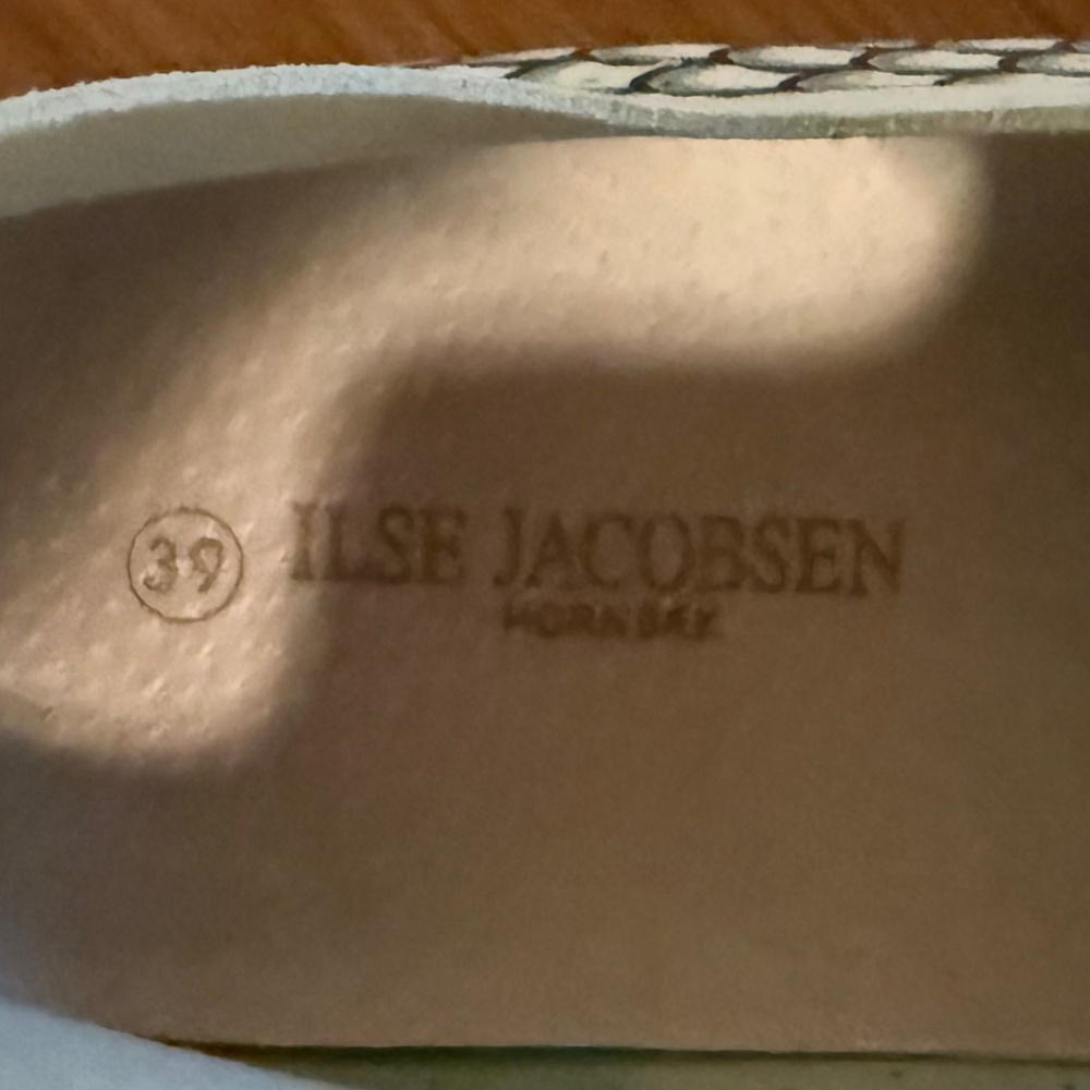 Ilse Jacobsen slip on wahshalbe shoes size 8.5, 39 european sizing - Picture 5 of 5